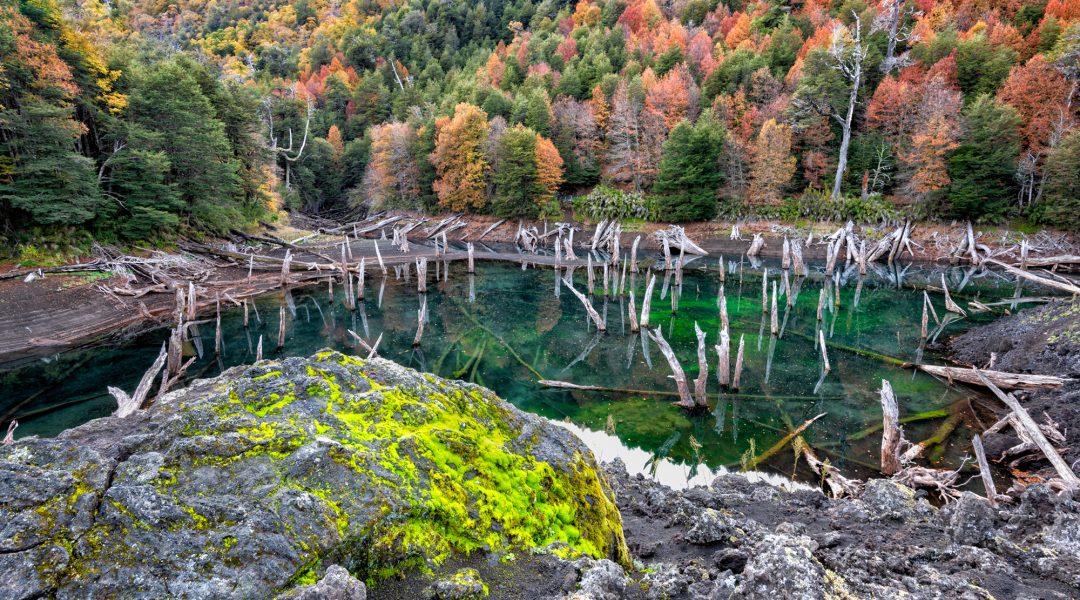 Laguna Arcoíris en otoño